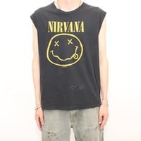 Nirvana "Smiley Logo" Sleeveless T-Shirt