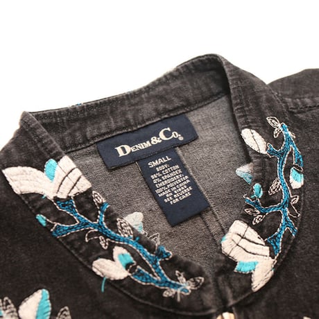 Embroidery Zip Up Jacket