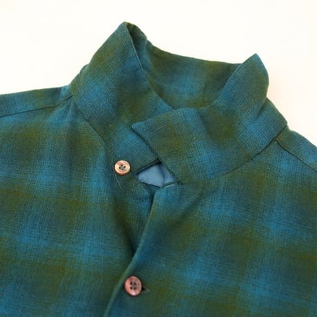 60's Pendleton Open Collared Wool L/S Shirt