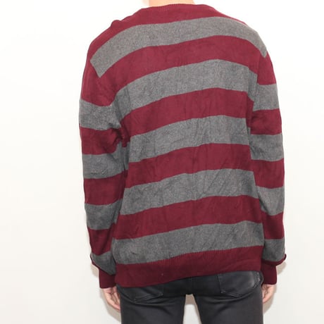Border Knit Sweater