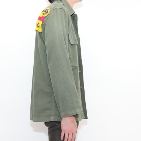 Beads Custom Military Jacket
