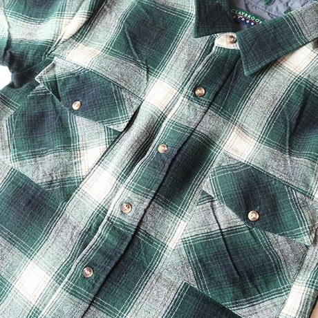 Ombre Check Acrylic L/S Shirt