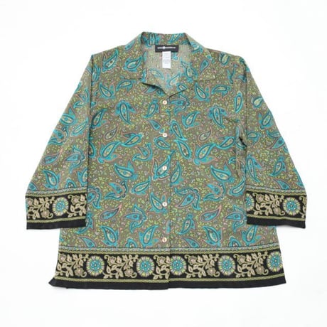 SAG HARBOR Paisley Pattern Shirt