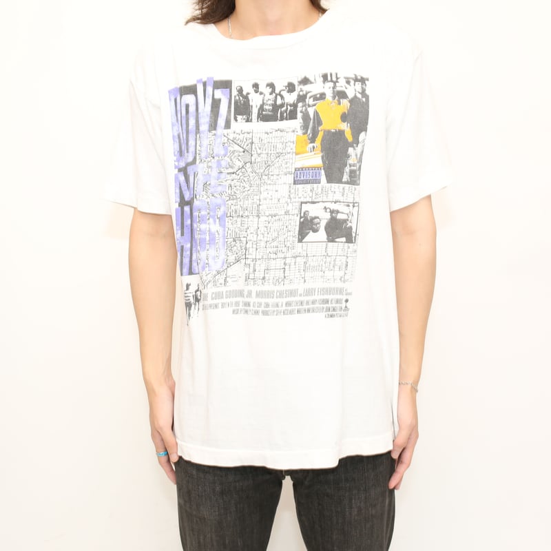 BOYZ N THE HOOD Tシャツ ホワイト BOYZ N THE HOOD '91 T-SHIRT – Temple of Nostalgia
