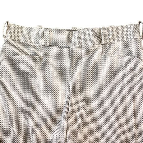 70's Polyester Flared Slacks Pants