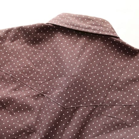 Dot Pattern Western Shirt