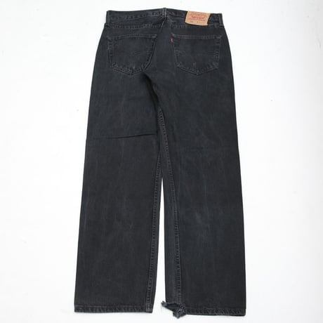 Levi's 501 Black Denim Pants MADE IN USA