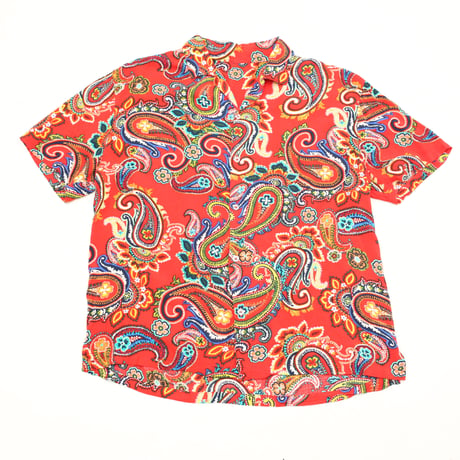 Paisley Pattern Rayon S/S Shirt