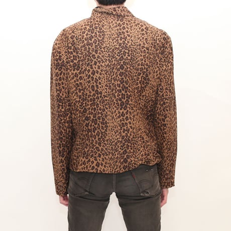 Leopard Silk Jacket