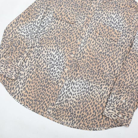 Leopard Pattern L/S Shirt