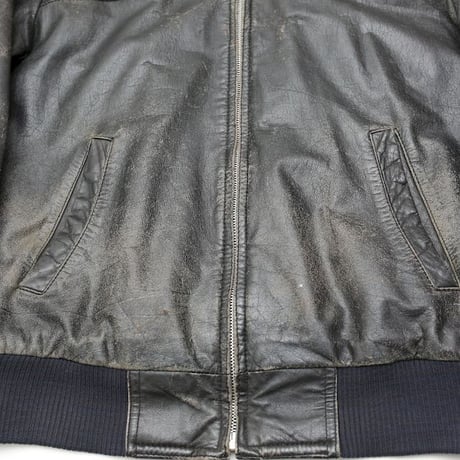 Vintage Single Leather Jacket