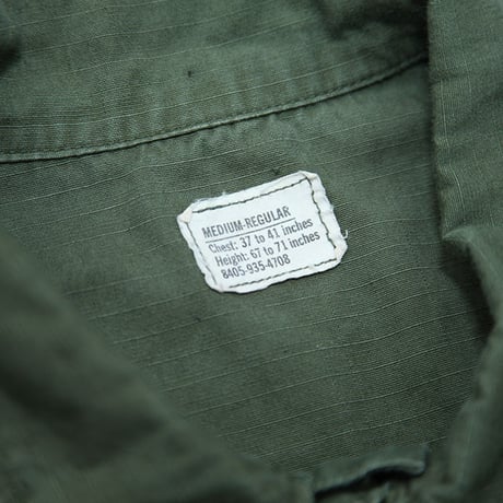 ミリタリー ファティーグジャケット リップストップ Military