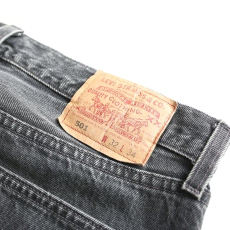 90s Levi's 501 Black Denim Pants MADE IN USA