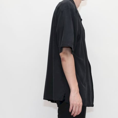 Vintage Silk Embroidery S/S Shirt