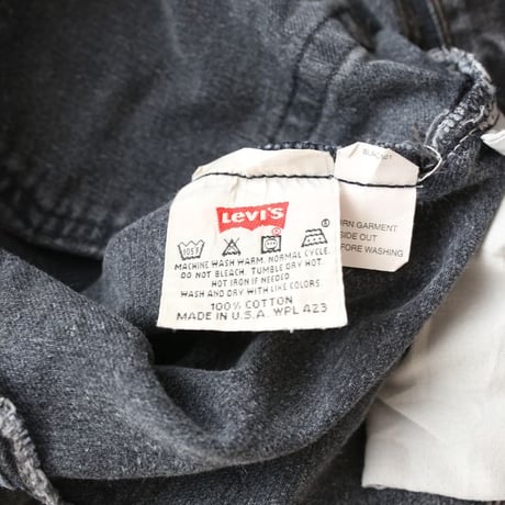 90s Levi's 501 Black Denim Pants MADE IN USA