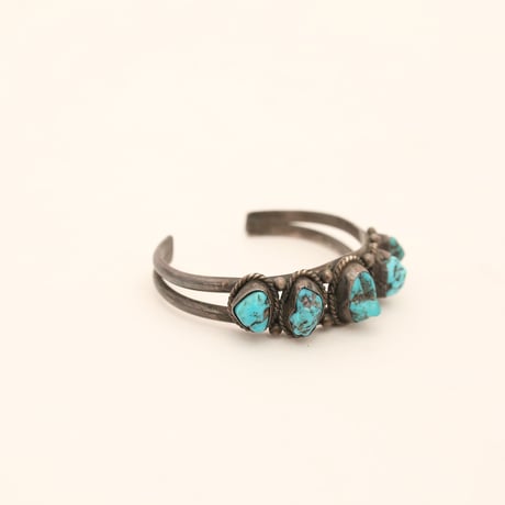 50’s Turquoise Silver  Bangle