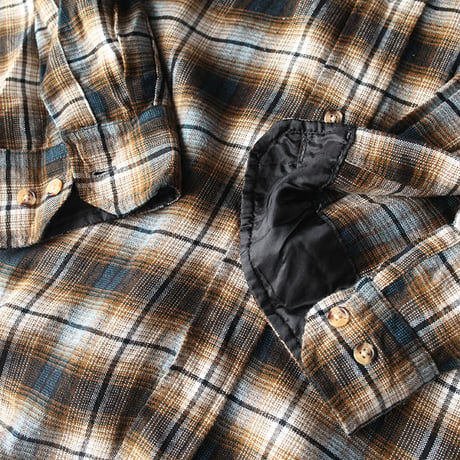 Ombre Check Acrylic L/S Shirt
