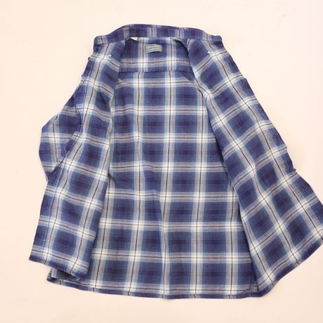 Ombre Check Flannel Shirt