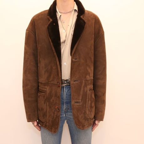 Vintage Mouton Coat