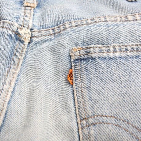 70's Levi's 646 Damaged Flare Denim Pants