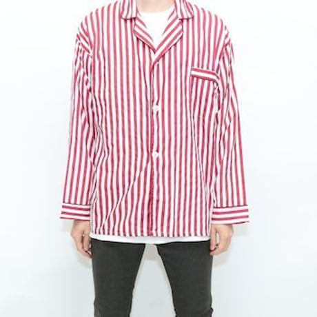 Vintage Stripe Pattern Pajama Tops