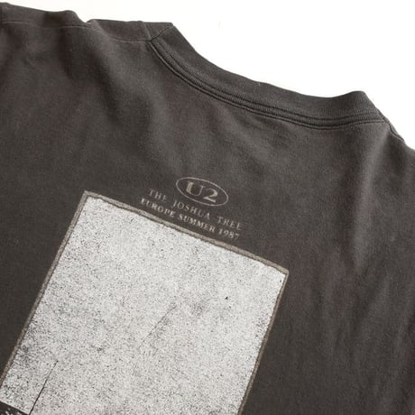 80s U2 "The Joshua Tree" Europe Summer 1987 T-Shirt