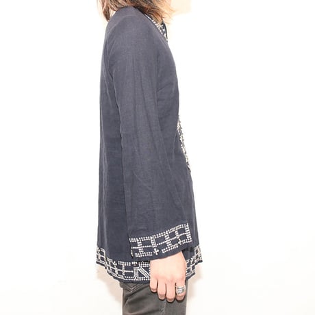 Embroidery Tunic Shirt