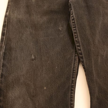 Levi's 505 Black Denim Pants