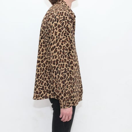 Leopard Pattern L/S Shirt