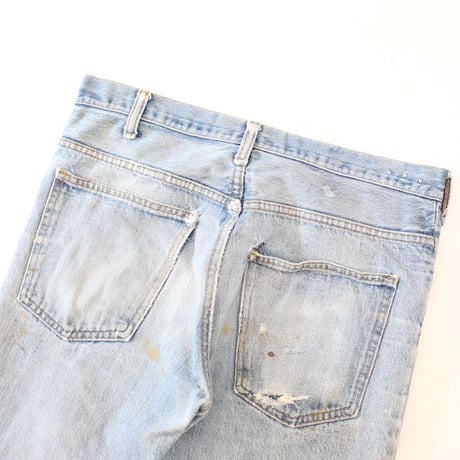 70's JC Penney Plain Pockets Flared Denim Pants