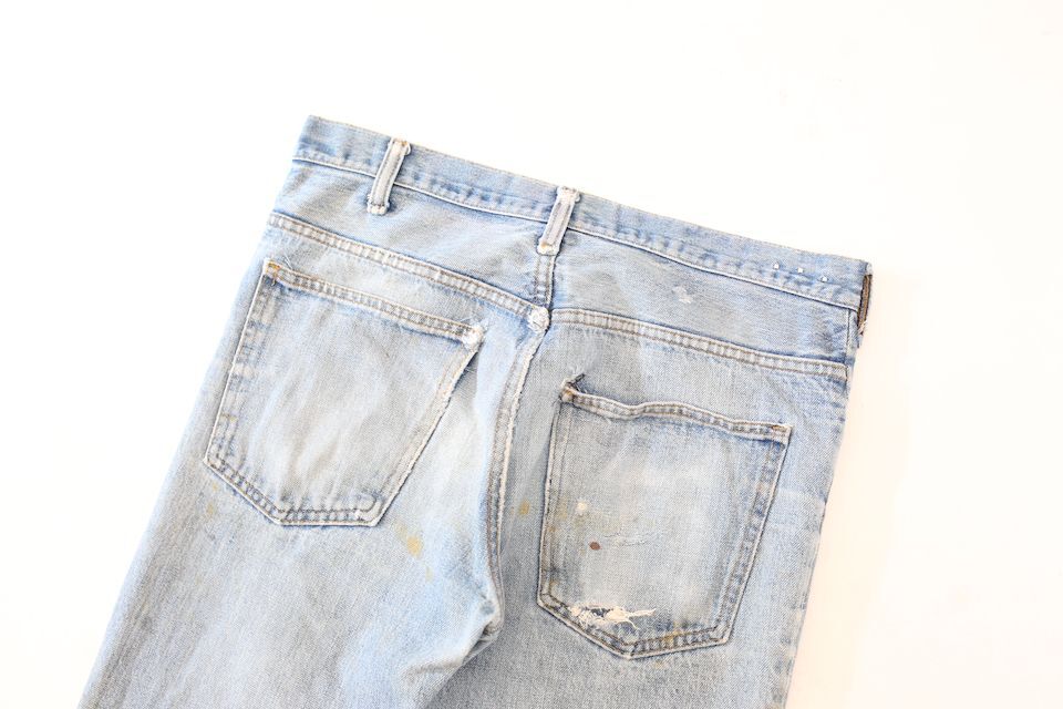 70's JC Penney Plain Pockets Flared Denim Pants