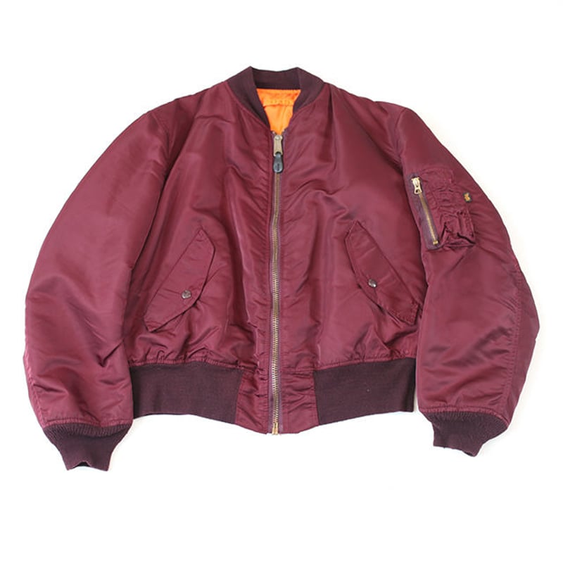 Alpha MA-1 Jacket Maroon | Strato Alpha MA-1 Jacket Maroon | Strato