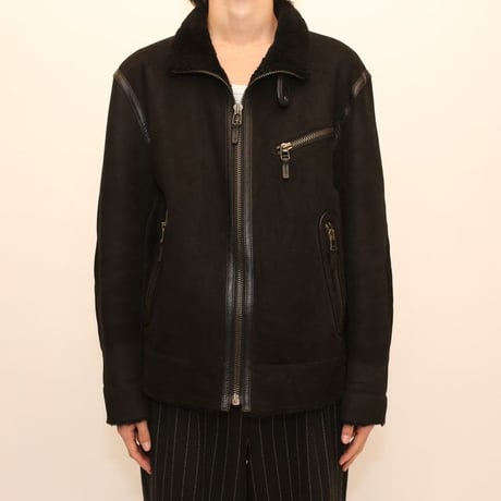 Black Mouton Jacket