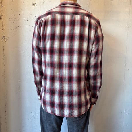 Five Brother Ombre Plaid Cotton Flannel Shirt