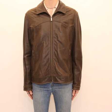 Eddie Bauer Brown Lambskin Jacket