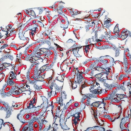 Paisley Pattern Rayon L/S Shirt