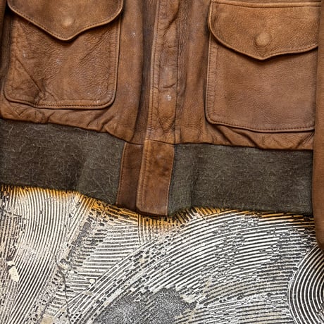 A-2 Type Flight Nubuck Jacket MADE IN USA