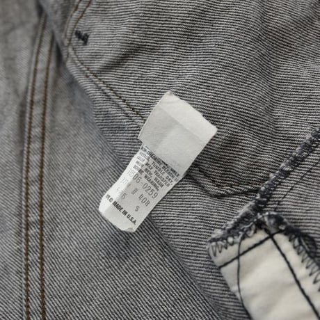 80's Levi's 70506-0259 Black Denim Jacket