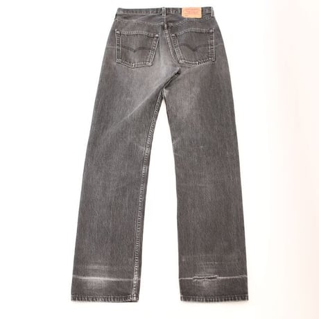 90's Levi's 501 Black Denim Pants MADE IN FRANCE