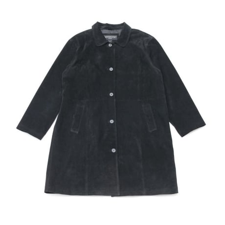 Black Suede Coat