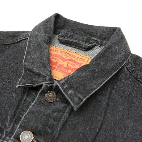 Levi's Black Denim Track Jacket