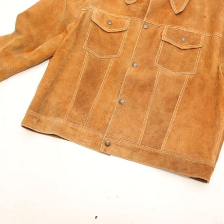 70s Levi's 3rd Type Suede Jacket "Big-E"