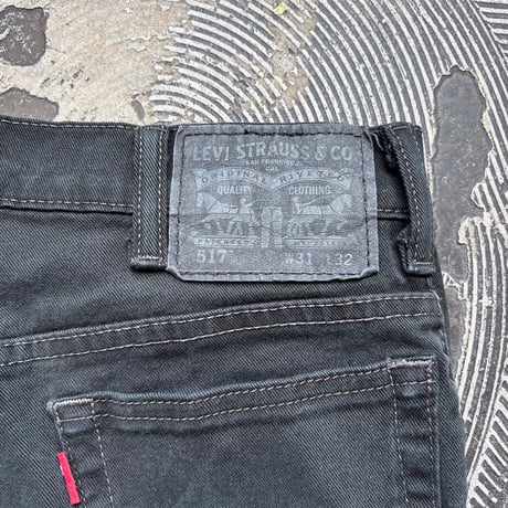 Levi's 517 Black Denim Pants