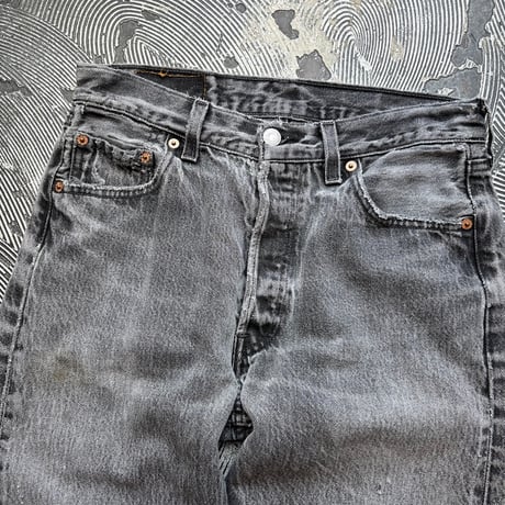 90s Levi's 501 Black Denim Pants MADE IN USA