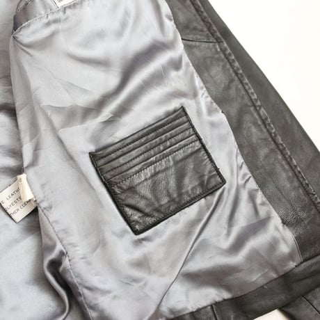 Black Lamb Leather Jacket