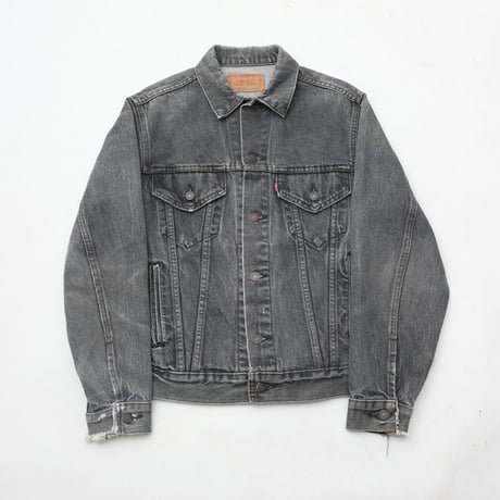 80's Levi's 70506-0259 Black Denim Jacket