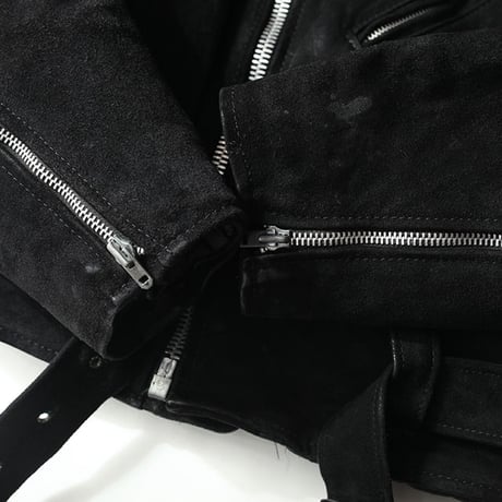 Suede double Leather Jacket