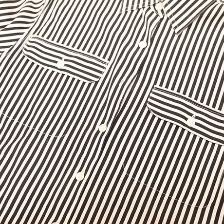 Rayon Stripe L/S Shirt