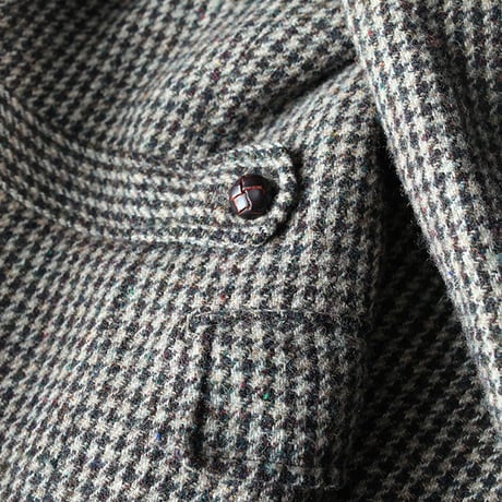 Harris Tweed Wool Coat