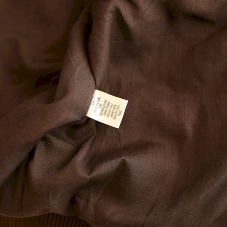 A2 Type Flight Leather Jacket Dead Stock